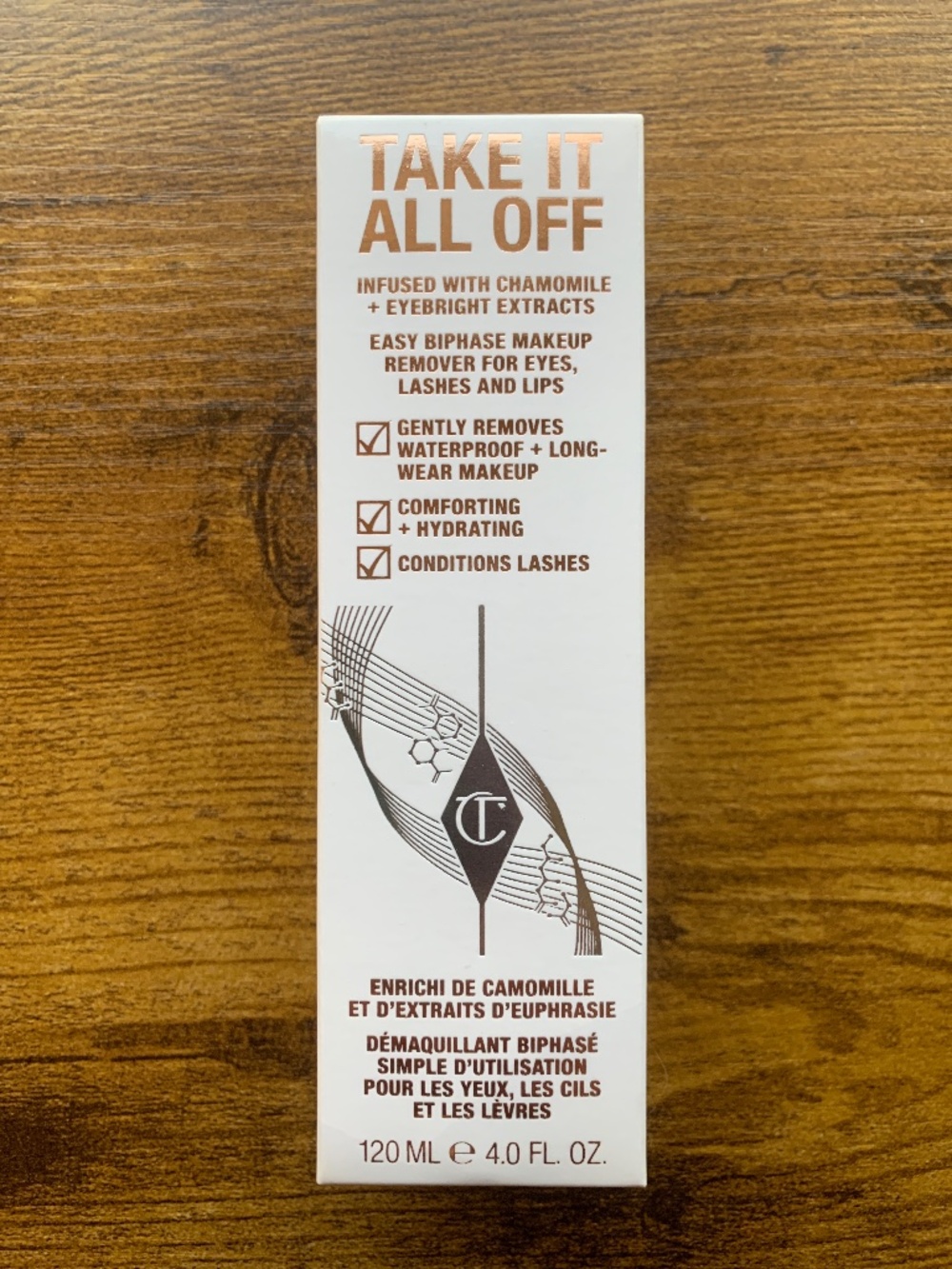 Charlotte Tilbury Take It All Off Makeup Remover- Brand New